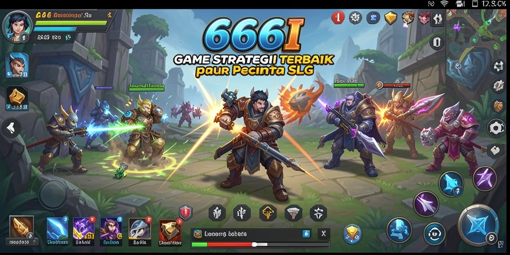 Tangkapan layar 666I menampilkan aksi gameplay seru dari pertempuran strategi.
