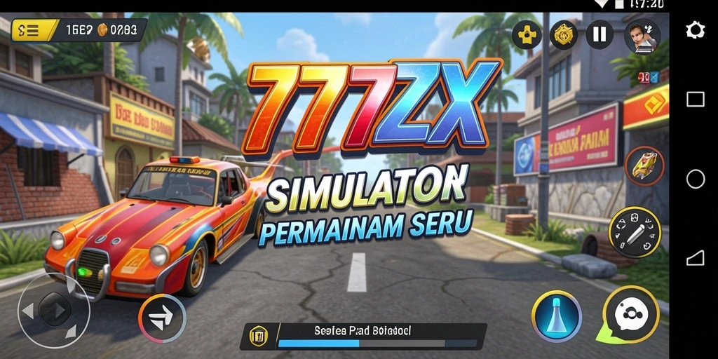 Tampilan gameplay 777ZX yang menawan dan realistis.