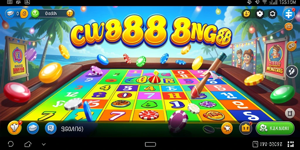 Tampilan gameplay Bingo yang menarik dan seru di CU888.