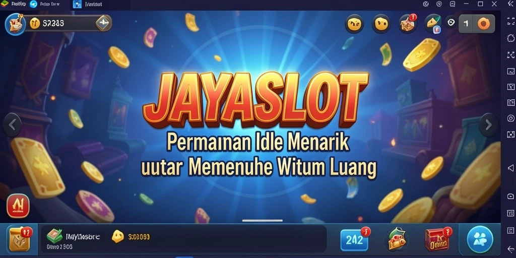 Screenshot gameplay JAYASLOT menampilkan keseruan permainan Idle yang seru.