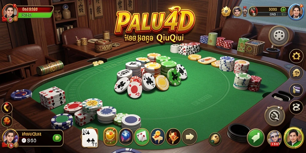 Screenshot gameplay QiuQiu PALU4D yang seru.