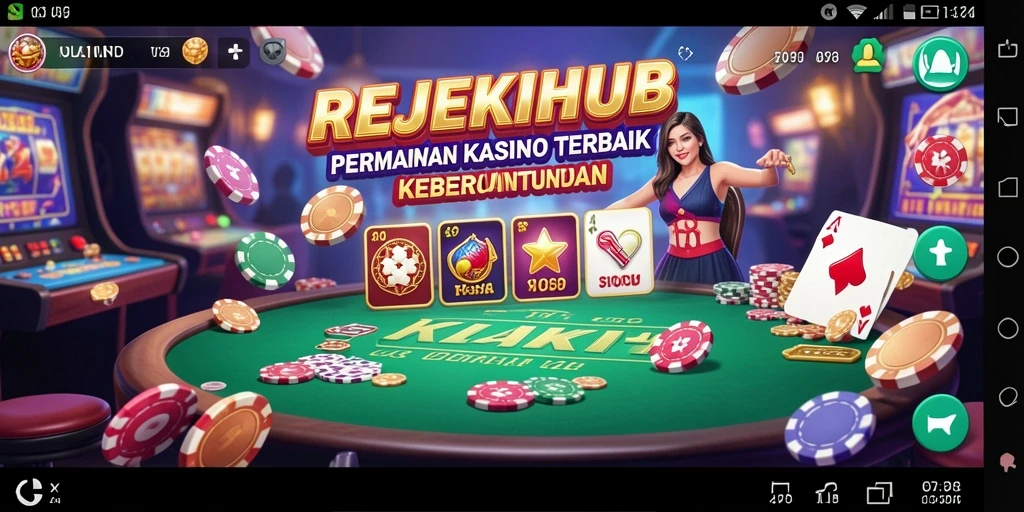Tampilan permainan seru dan mendebarkan di REJEKIHUB.