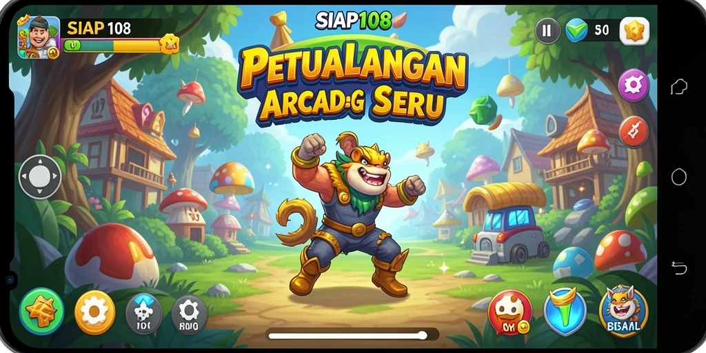 Gameplay menarik SIAP108 dengan aksi seru dan rintangan menantang.