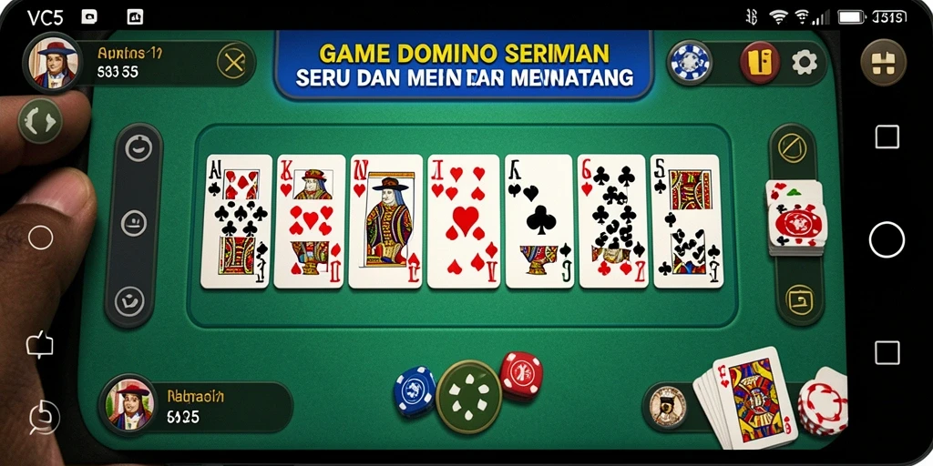 Tangkapan layar gameplay seru dari VC5.