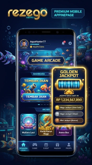 Pengguna dapat dengan mudah menjelajahi berbagai kategori di rezego.